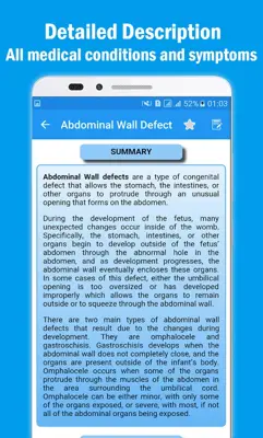 Medical Dictionary ✪ Diseases android App screenshot 1