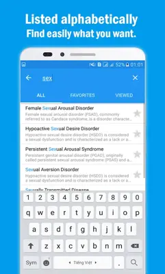 Medical Dictionary ✪ Diseases android App screenshot 3