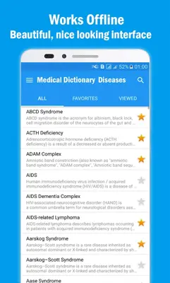 Medical Dictionary ✪ Diseases android App screenshot 4