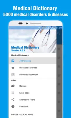 Medical Dictionary ✪ Diseases android App screenshot 5